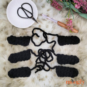 Amigurumi Uğur Böceği Yastık Yapılışı - Resim 9