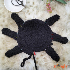 Amigurumi Uğur Böceği Yastık Yapılışı - Resim 10