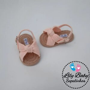 Bebek Örgü Sandalet Yapımı 4