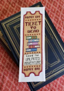 Kanaviçe Kitap Ayracı Modelleri - Resim 34