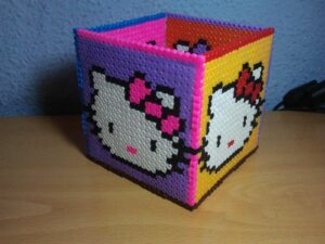 Hama Boncuktan Hello Kitty Düzenleyici Yapımı 10