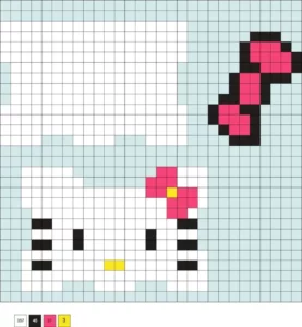 Hama Boncuktan Hello Kitty Düzenleyici Yapımı 1