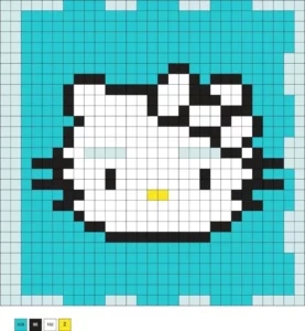Hama Boncuktan Hello Kitty Düzenleyici Yapımı 8