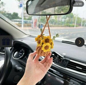 Amigurumi Araba Süsü Modelleri 47