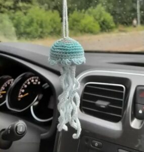 Amigurumi Araba Süsü Modelleri 70