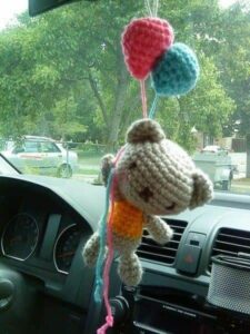 Amigurumi Araba Süsü Modelleri 71