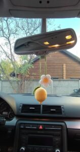 Amigurumi Araba Süsü Modelleri 73