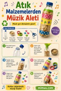 Atıklardan Evde Müzik Aleti Yapımı 1
