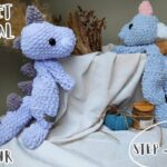 Kadife İple Amigurumi Dinozor Yapımı