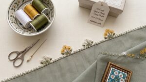 İğne Oyaları Çiçek Modelleri Yapımı 1