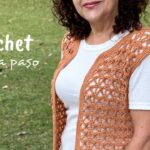 Örgü Bayan Yelek Tığ İşi 1