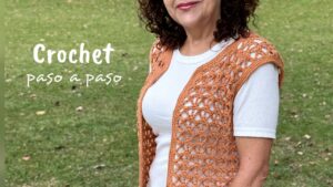 Örgü Bayan Yelek Tığ İşi