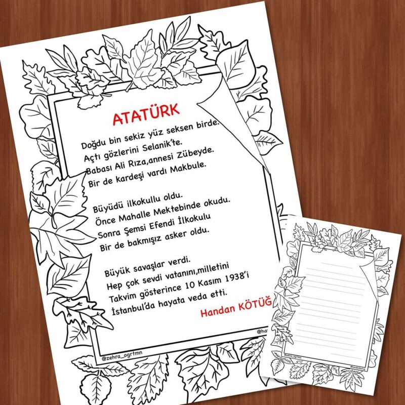 10 Kasım Atatürk Şiirleri 8