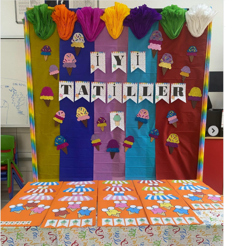 15 Tatil Karne Panosu Fikirleri 42