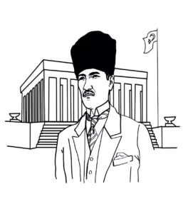 Anıtkabir Boyama Sayfaları - Resim 7