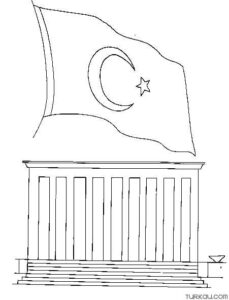 Anıtkabir Boyama Sayfaları - Resim 9