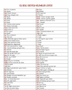 Eş Sesli Kelimeler Etkinlikleri - Resim 20