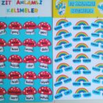 Eş Sesli Kelimeler Etkinlikleri 2