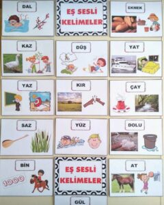 Eş Sesli Kelimeler Etkinlikleri - Resim 4