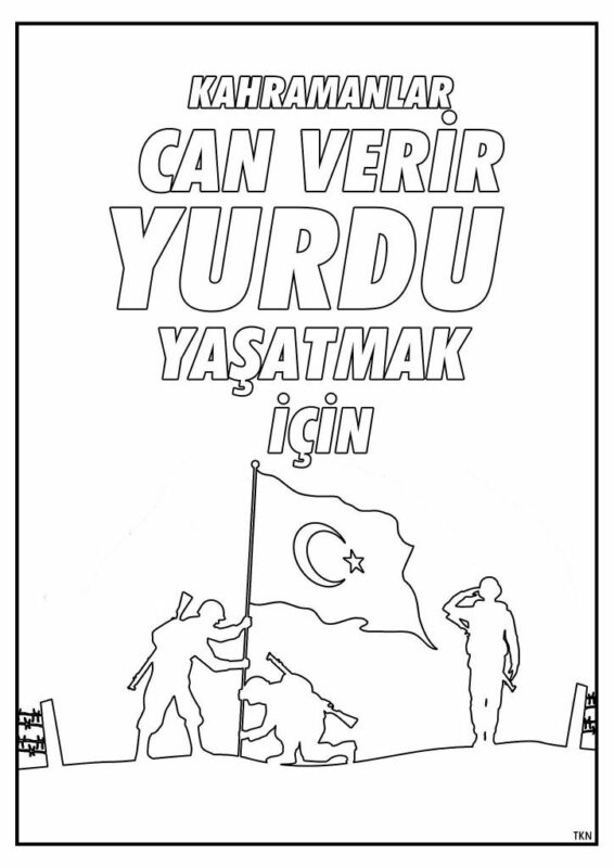 Gaziler Günü Okul Öncesi Etkinlikleri 9