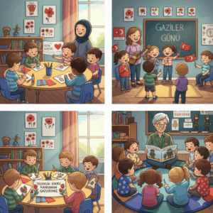 Gaziler Günü Okul Öncesi Etkinlikleri 7
