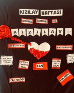 Kızılay Haftası Pano Çalışmaları - Resim 17