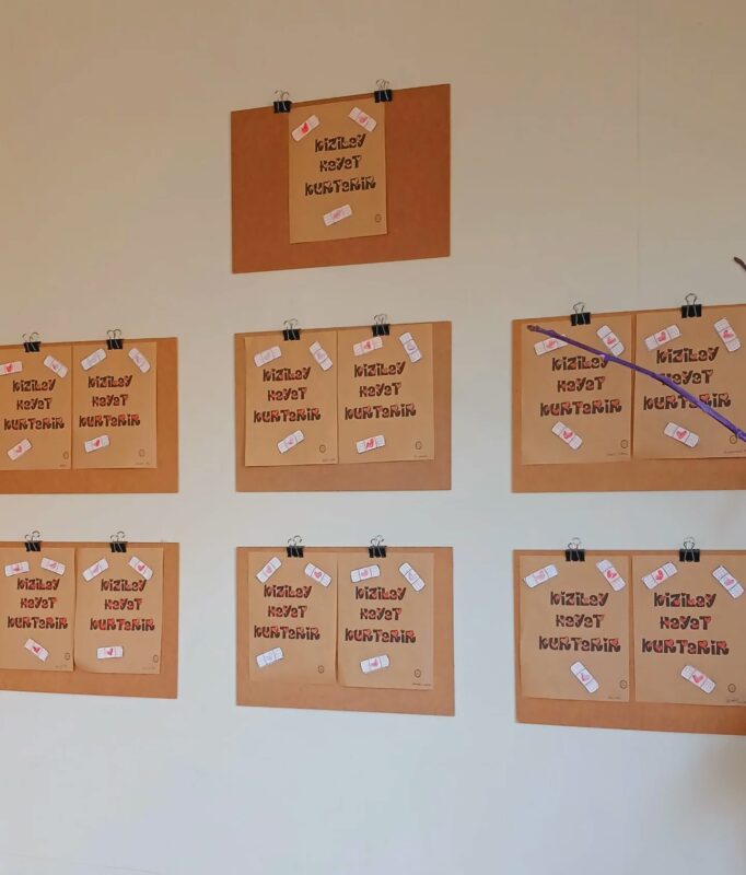 Kızılay Haftası Pano Çalışmaları 18