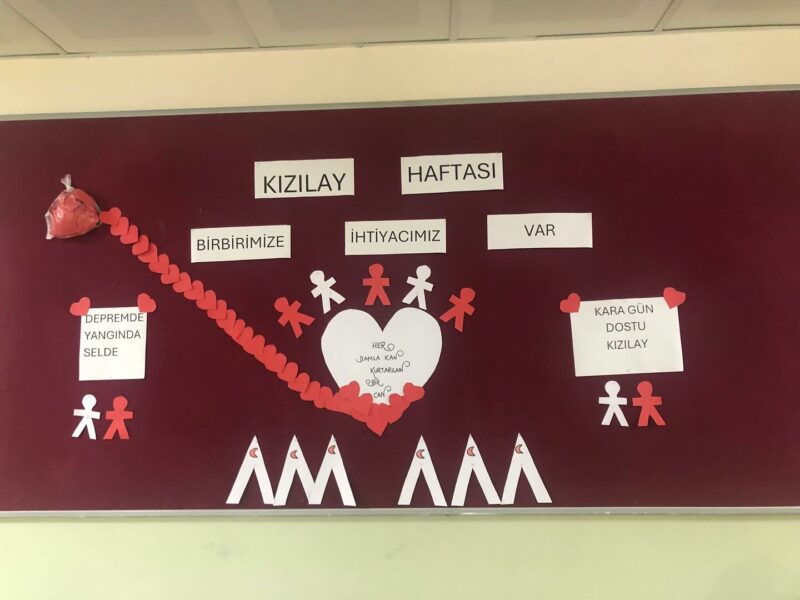 Kızılay Haftası Pano Çalışmaları 23