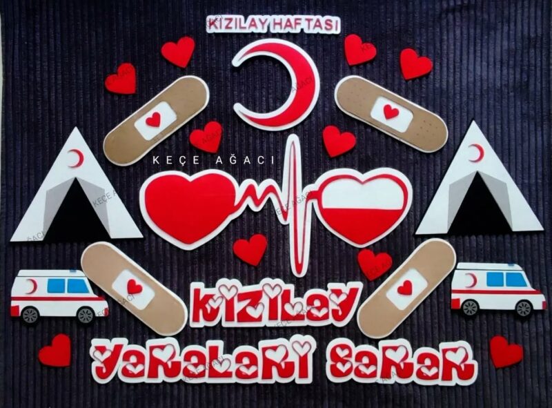 Kızılay Haftası Pano Çalışmaları 24