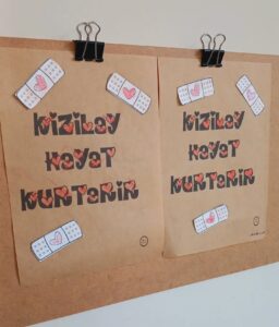 Kızılay Haftası Pano Çalışmaları - Resim 27