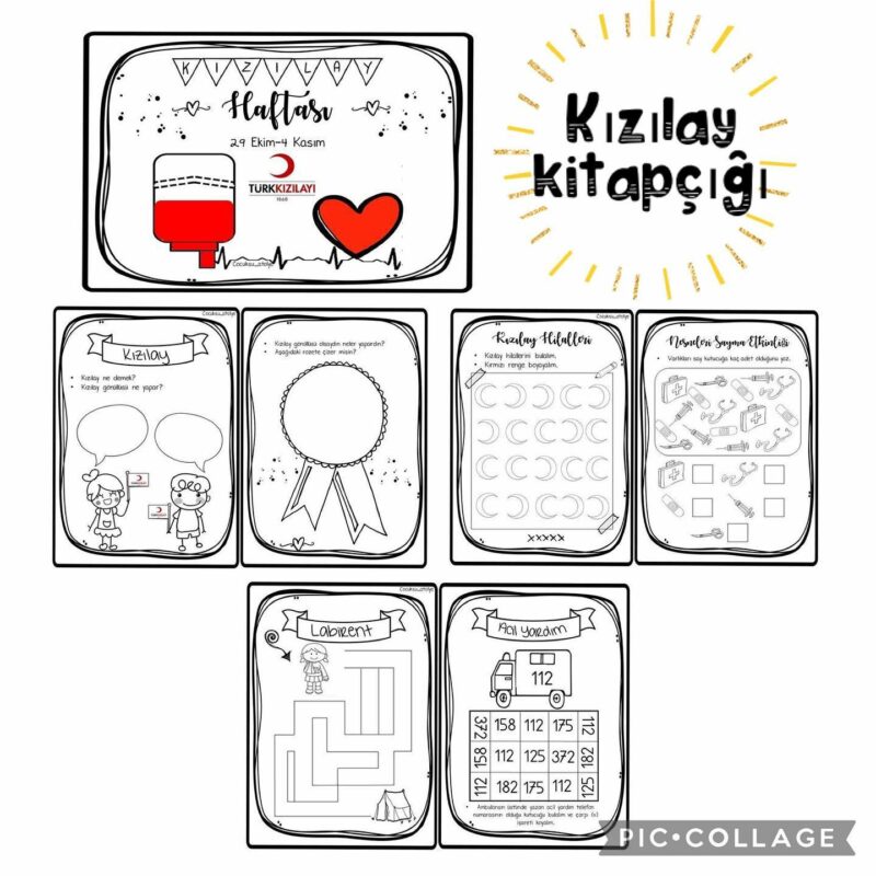 Kızılay Haftası Pano Çalışmaları 2