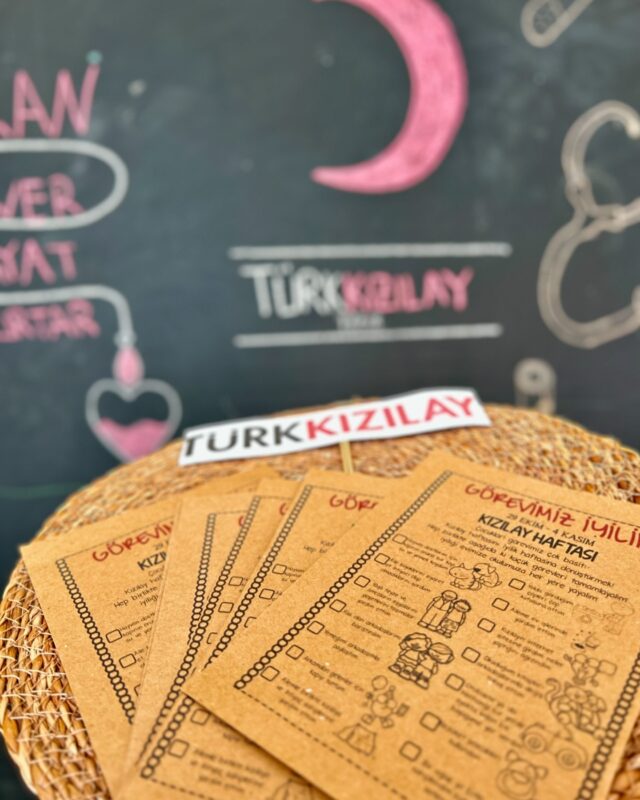 Kızılay Haftası Pano Çalışmaları 34