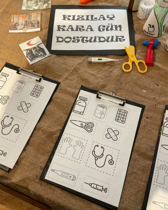 Kızılay Haftası Pano Çalışmaları 50