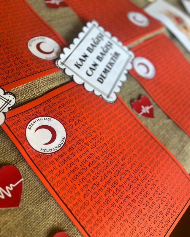 Kızılay Haftası Pano Çalışmaları 60