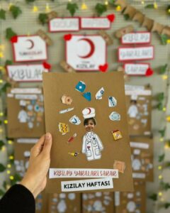 Kızılay Haftası Pano Çalışmaları - Resim 76