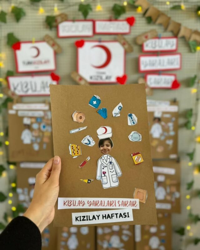 Kızılay Haftası Pano Çalışmaları 75