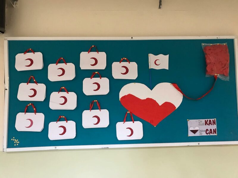 Kızılay Haftası Pano Çalışmaları