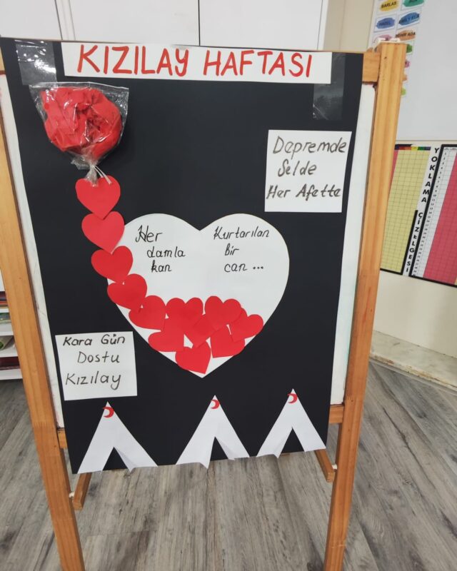 Kızılay Haftası Pano Çalışmaları 83