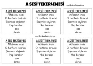 Okul Öncesi Tekerlemeler - Resim 14