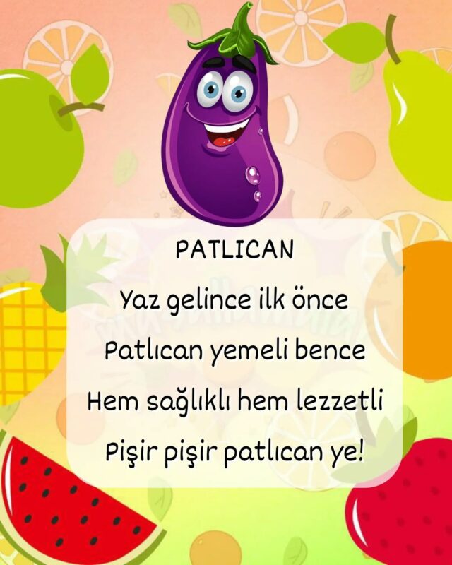 Okul Öncesi Tekerlemeler 8