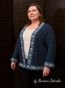 Üçgen Motifli Hırka, Kazak Modeli - Resim 18