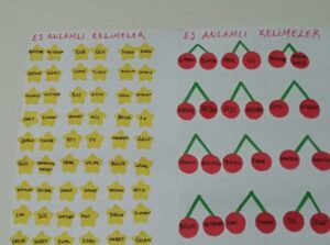 Zıt Anlam ve Eş Anlamlı Kelime Çalışmaları 34