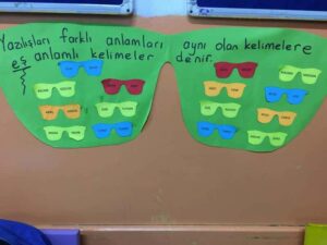 Zıt Anlam ve Eş Anlamlı Kelime Çalışmaları - Resim 7
