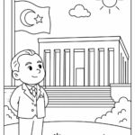 Anıtkabir Boyama Sayfaları 17