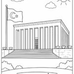 Anıtkabir Boyama Sayfaları 18