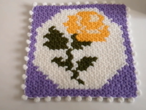 Güllü Kare Lif Yapılışı