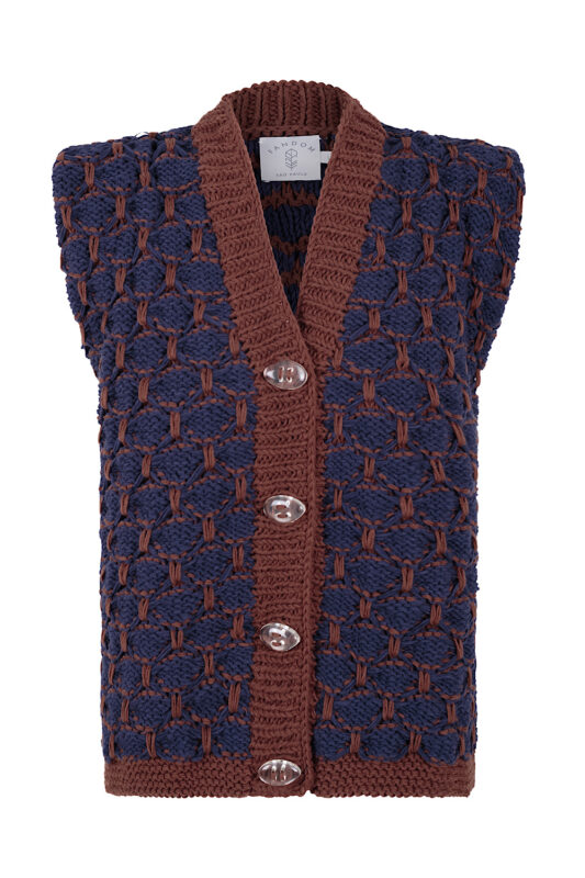 Örgü Yelek Hırka Modelleri ve Yapışları 9