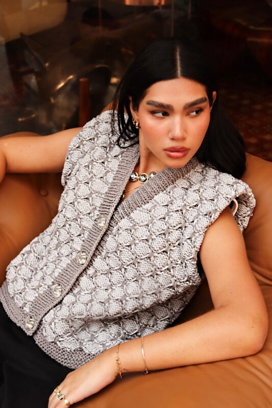 Örgü Yelek Hırka Modelleri ve Yapışları 16