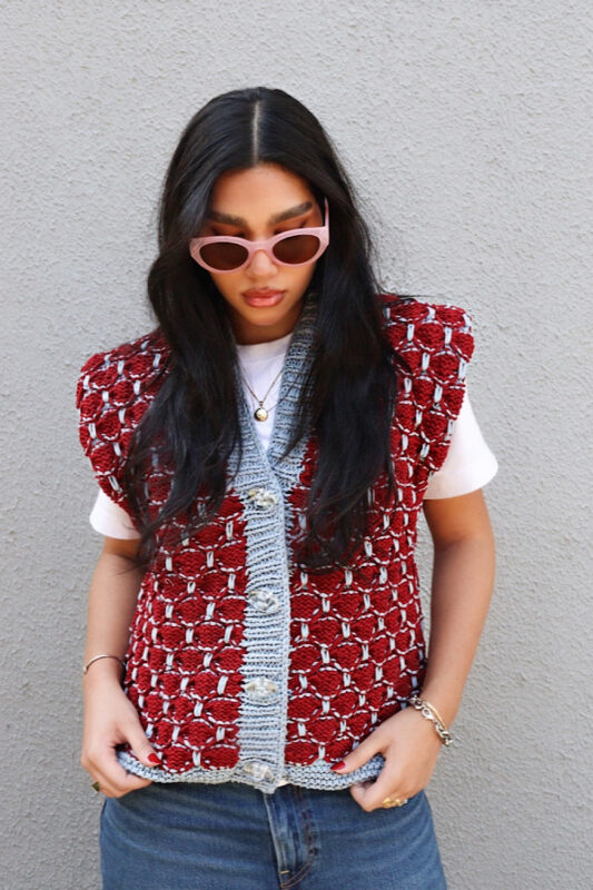 Örgü Yelek Hırka Modelleri ve Yapışları 15