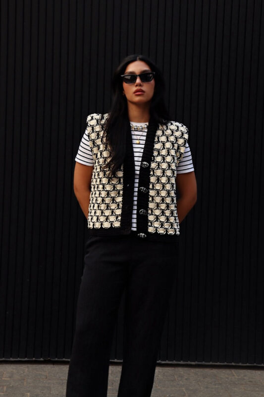 Örgü Yelek Hırka Modelleri ve Yapışları 17